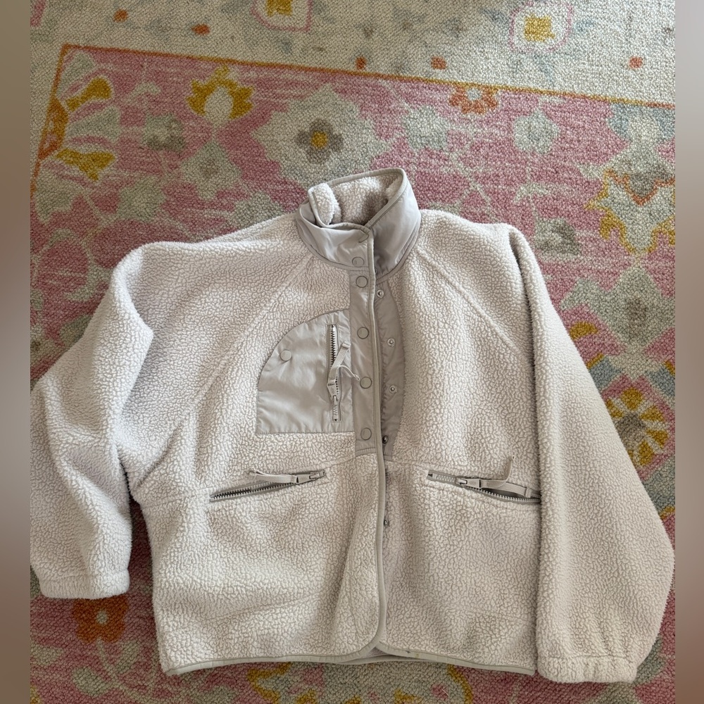 Free people movement hit the slopes fleece jacket